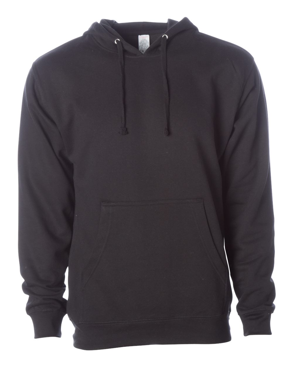 Independent Trading Co. Midweight Hooded Sweatshirt SS4500 in Black