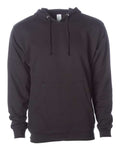 Independent Trading SS4500 Midweight Hooded Sweatshirt in Black