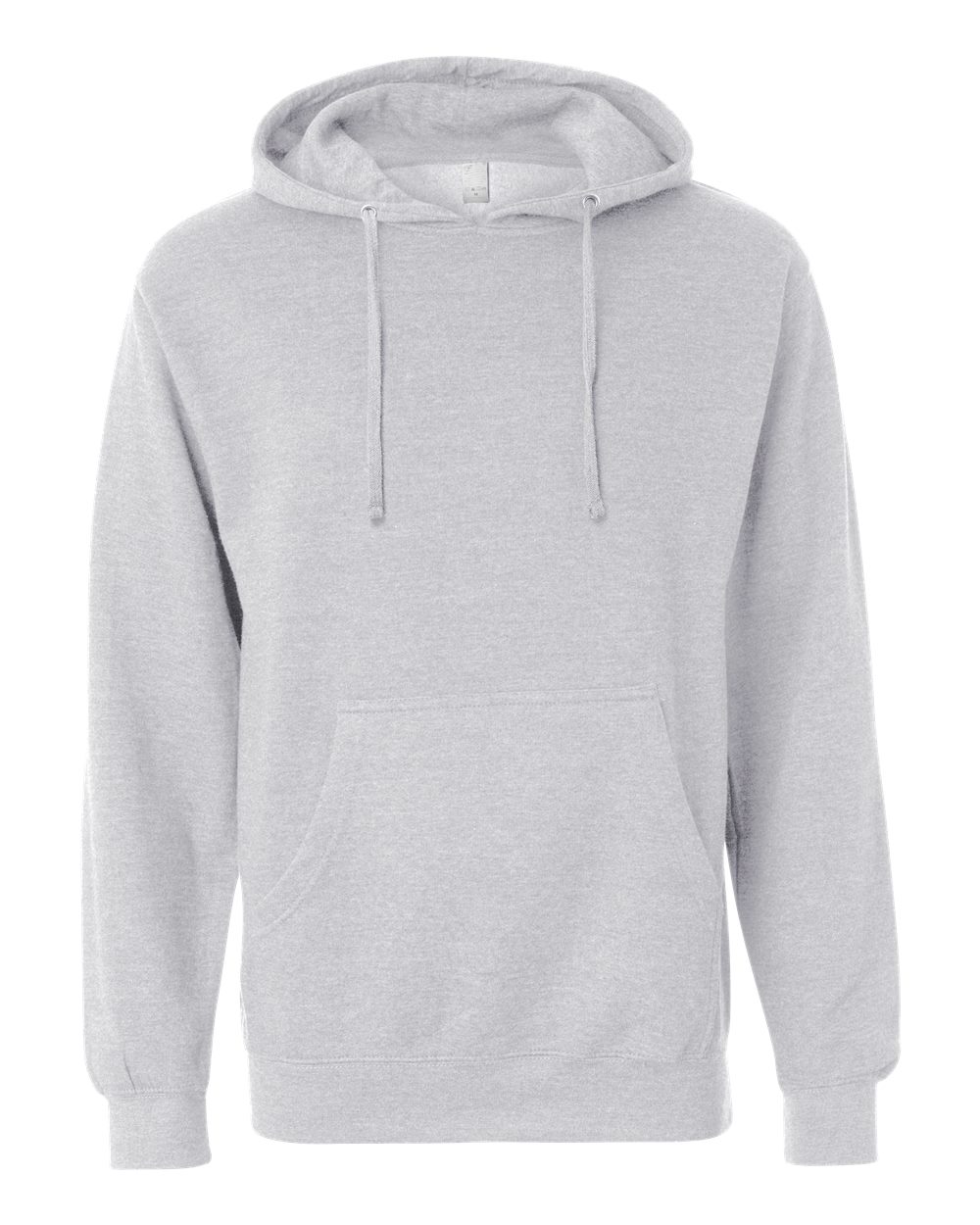 Independent Trading Co. Midweight Hooded Sweatshirt SS4500 in Grey Heather