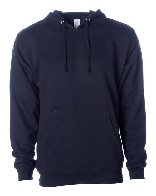 Independent Trading SS4500 Midweight Hooded Sweatshirt in Classic Navy