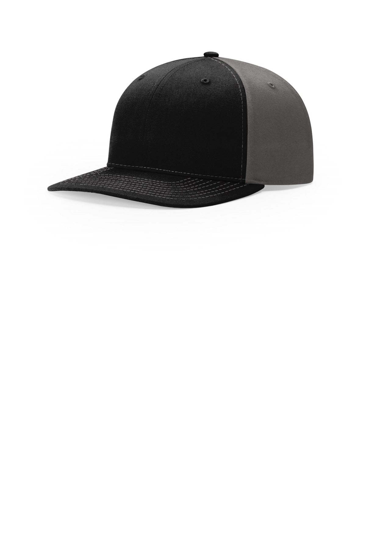 Richardson Solid Twill Trucker 312 - Black/Charcoal
