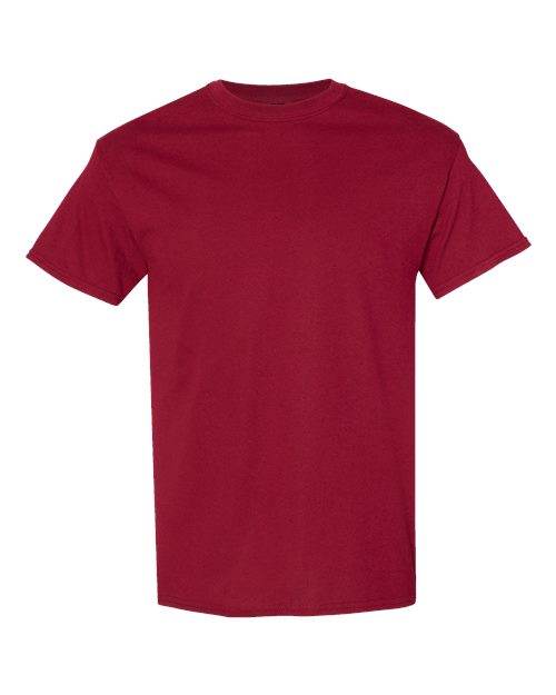 Gildan 5000 Heavy Cotton T-Shirt in Garnet
