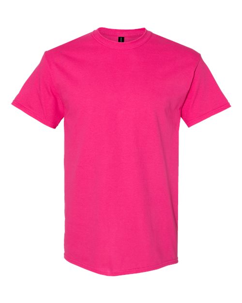 Gildan 5000 Heavy Cotton T-Shirt in Heliconia