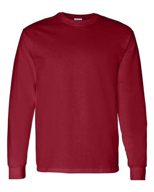 Gildan 5400 Heavy Cotton Long Sleeve T-Shirt in Garnet