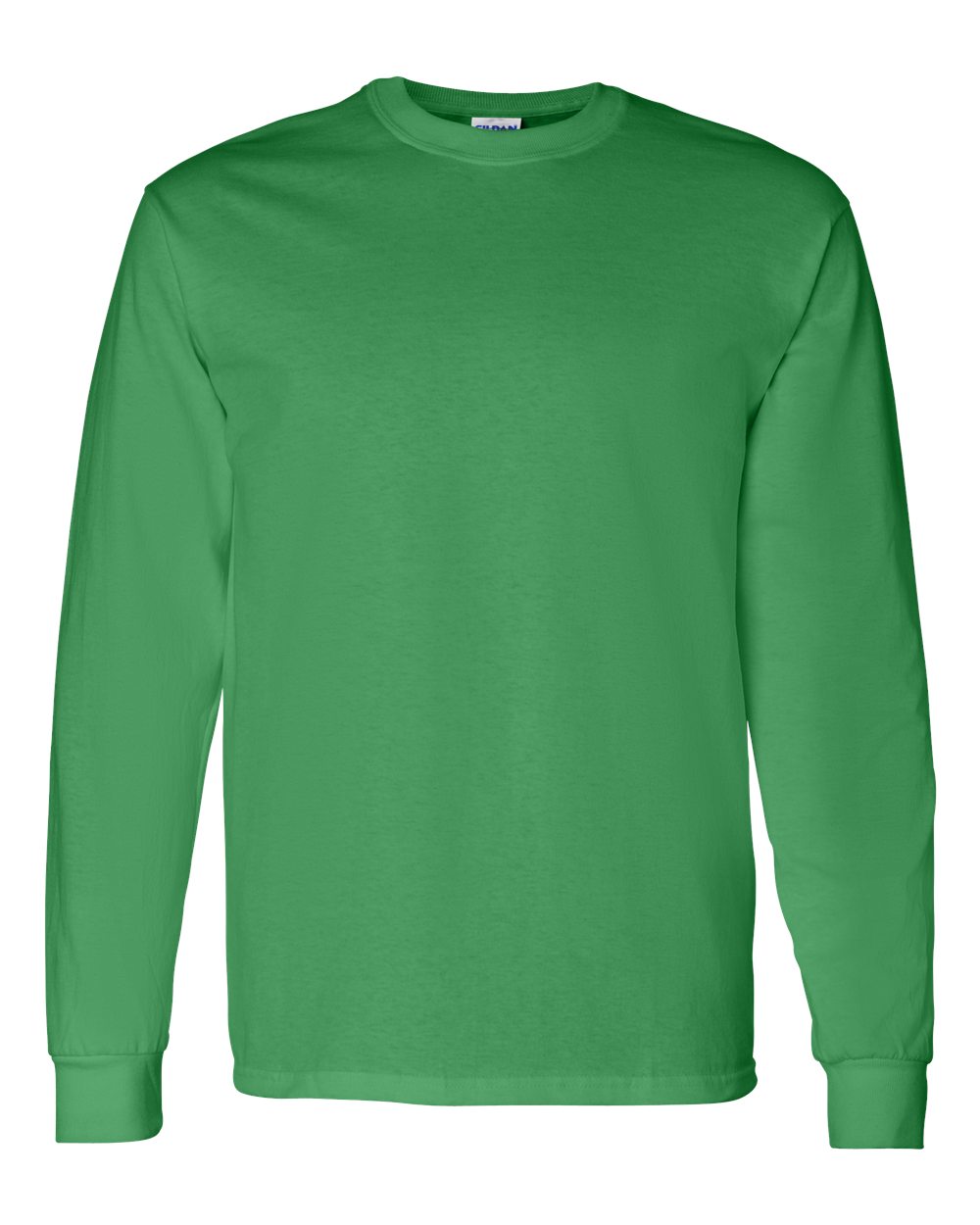 Gildan 5400 Heavy Cotton Long Sleeve T-Shirt in Irish Green