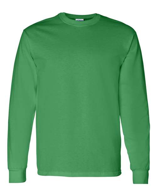 Gildan 5400 Heavy Cotton Long Sleeve T-Shirt in Irish Green