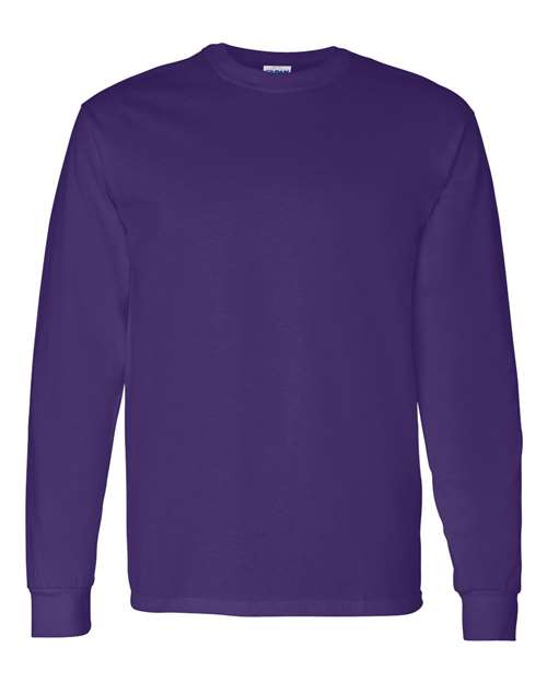 Gildan 5400 Heavy Cotton Long Sleeve T-Shirt in Purple
