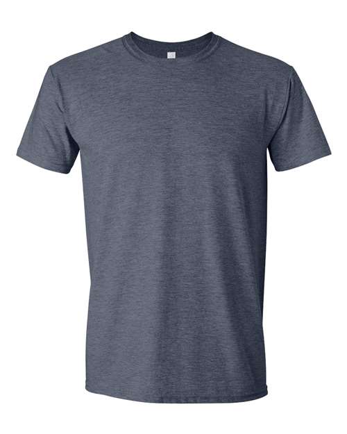 Gildan 64000 Softstyle T-Shirt in Heather Navy
