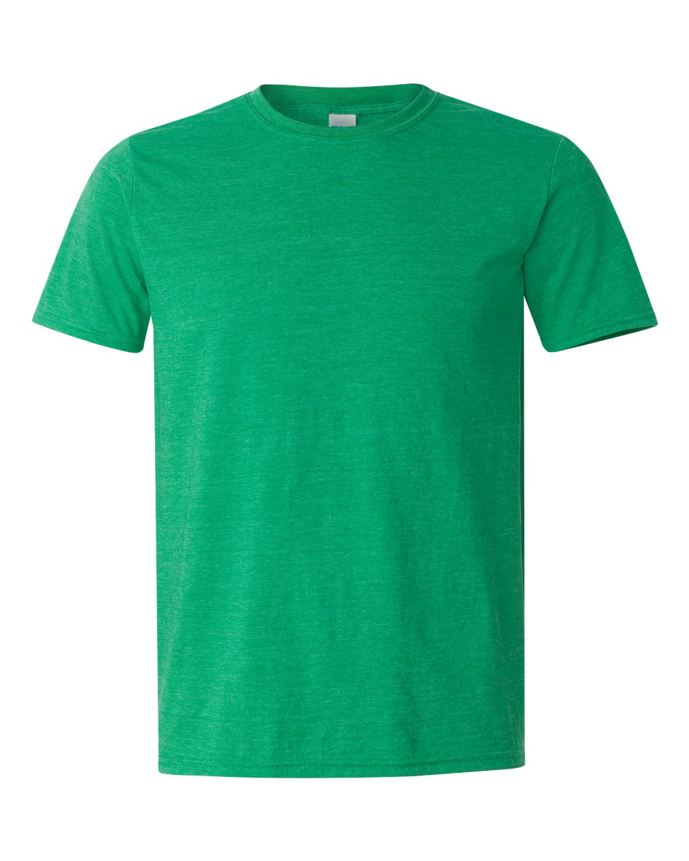 Gildan 64000 Softstyle T-Shirt in Heather Irish Green