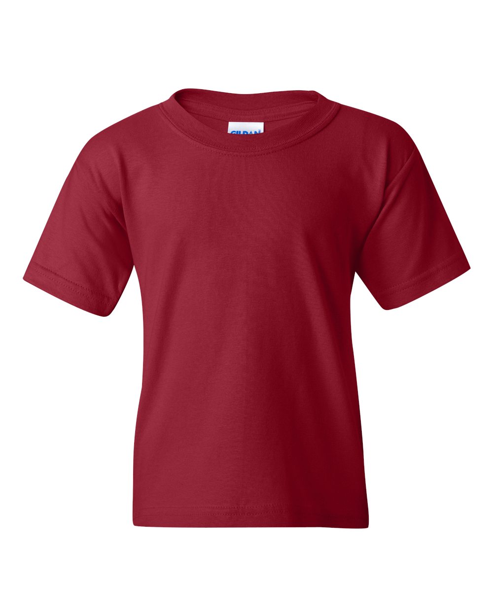 Gildan 5000B Heavy Cotton Youth T-Shirt in Garnet