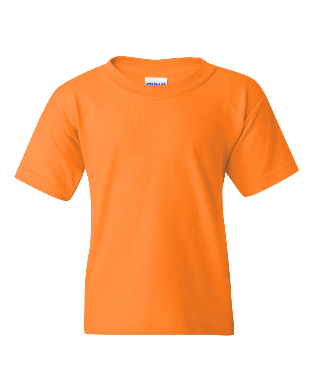 Gildan 5000B Heavy Cotton Youth T-Shirt in Tennessee Orange