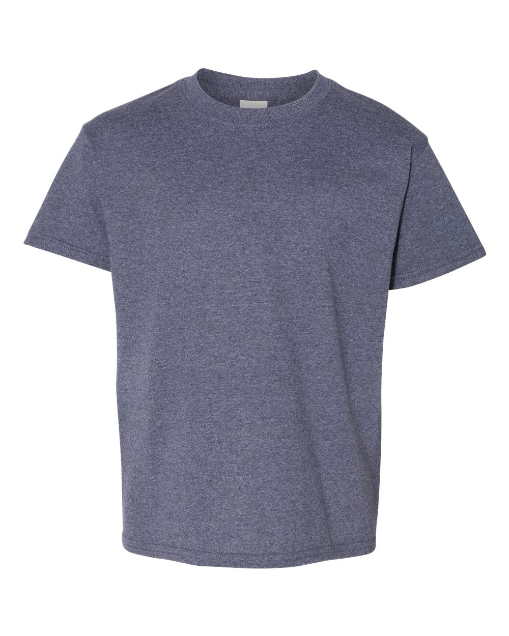 Gildan 5000B Heavy Cotton Youth T-Shirt in Heather Navy