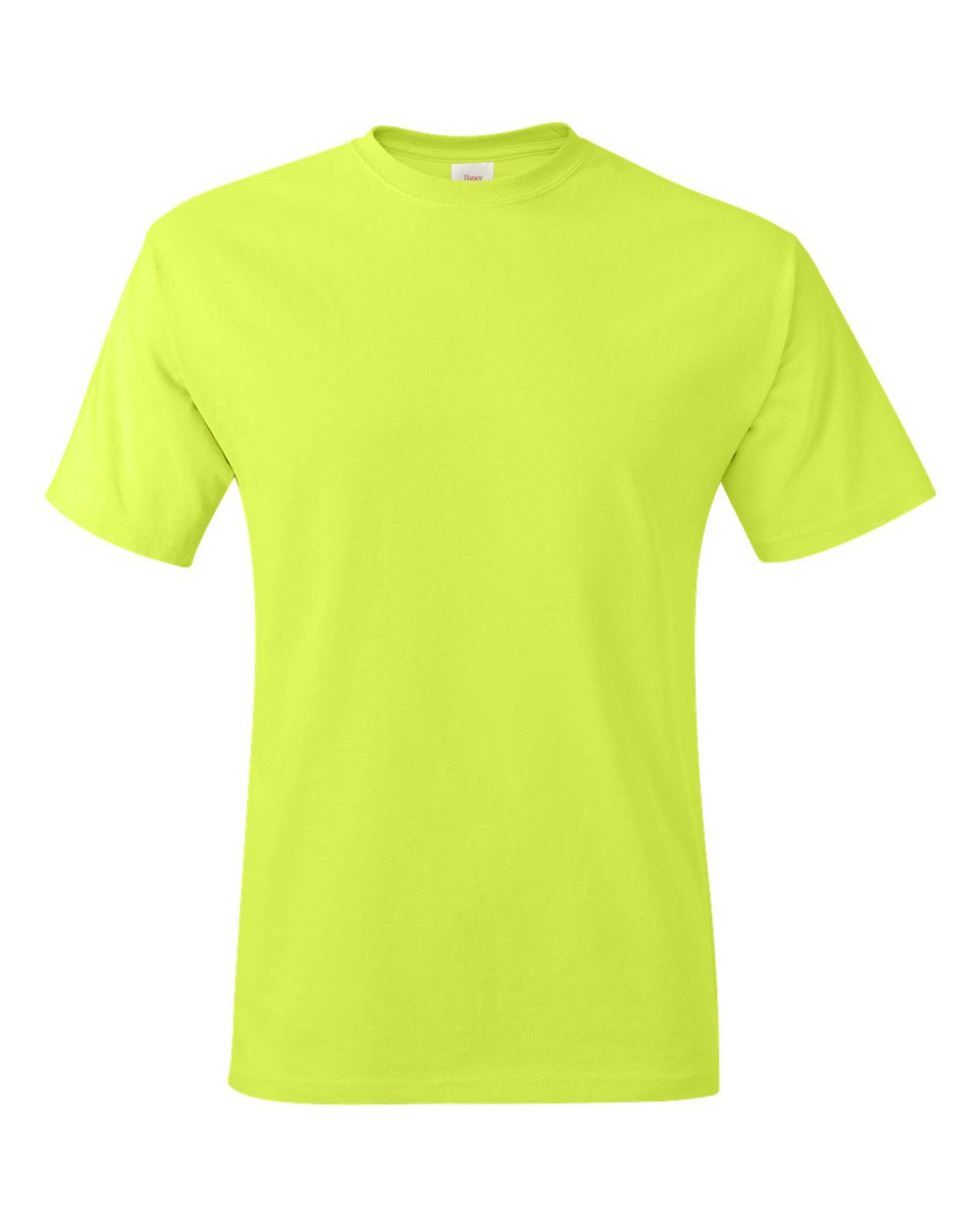Hanes 5250 Authentic T-Shirt in Safety Green