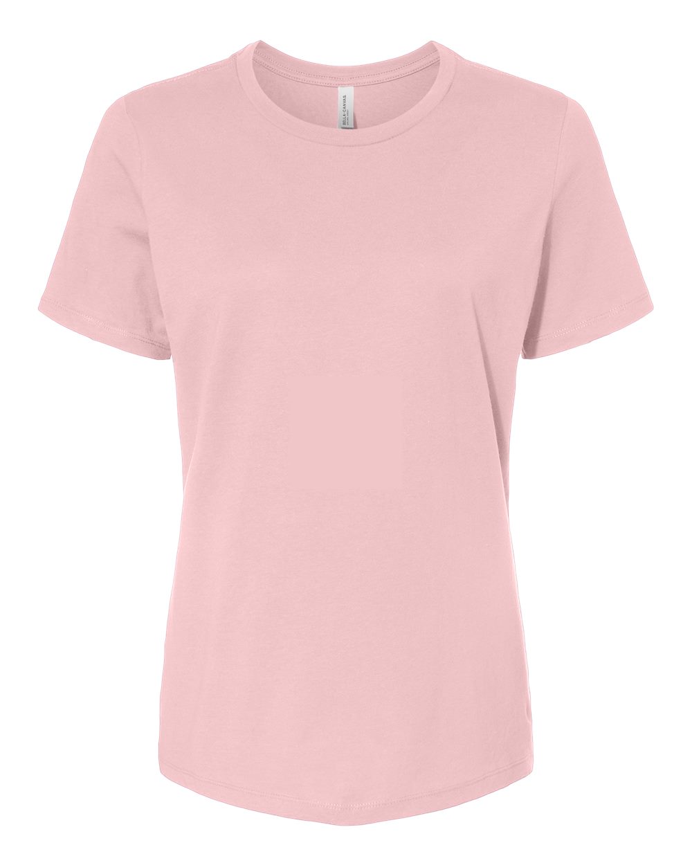 BELLA+CANVAS 6400 Women's Relaxed Jersey T-Shirt in Pink