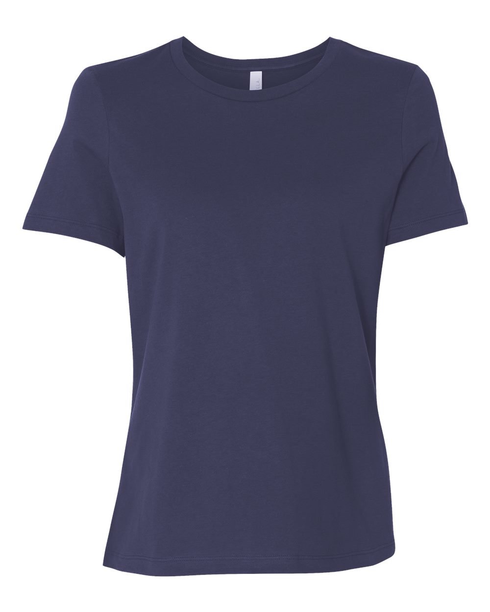 BELLA+CANVAS 6400 Women's Relaxed Jersey T-Shirt in Navy