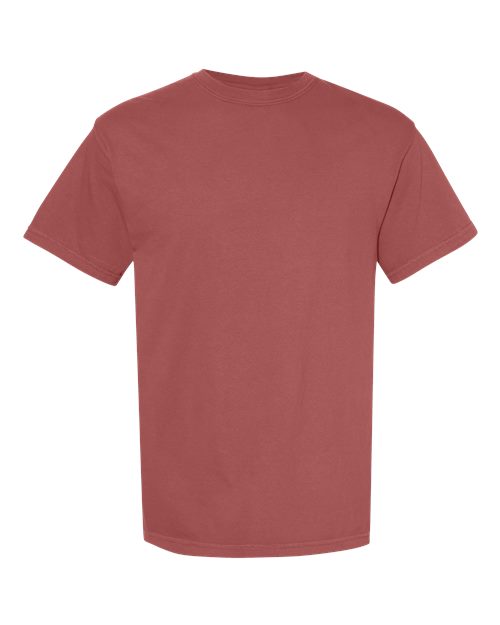 Comfort Colors 1717 Garment-Dyed Heavyweight T-Shirt in Brick