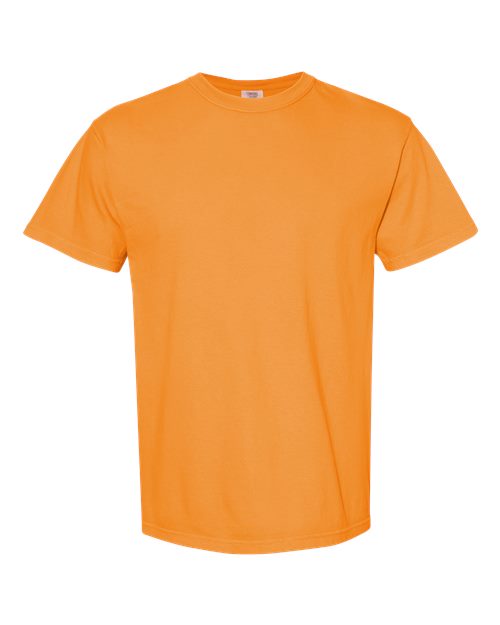 Comfort Colors 1717 Garment-Dyed Heavyweight T-Shirt in Bright Orange