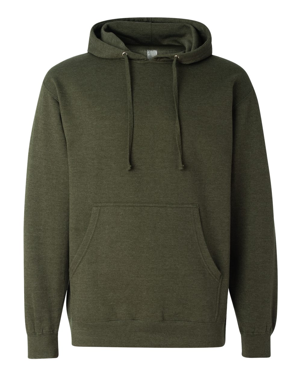 Independent Trading Co. Midweight Hooded Sweatshirt SS4500 in Army Heather