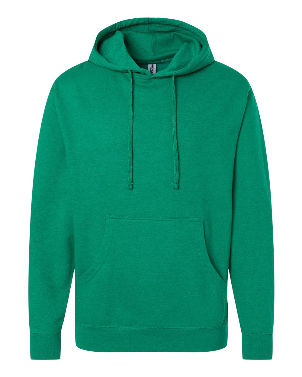 Independent Trading Co. Midweight Hooded Sweatshirt SS4500 in Kelly Green Heather