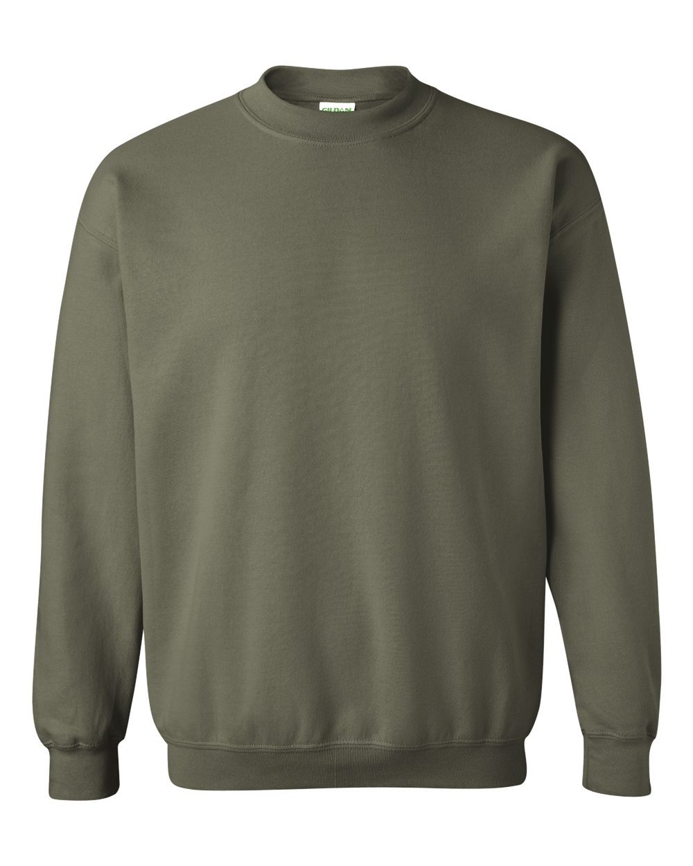 Gildan Heavy Blend Crewneck Sweatshirt 18000 in Military Green