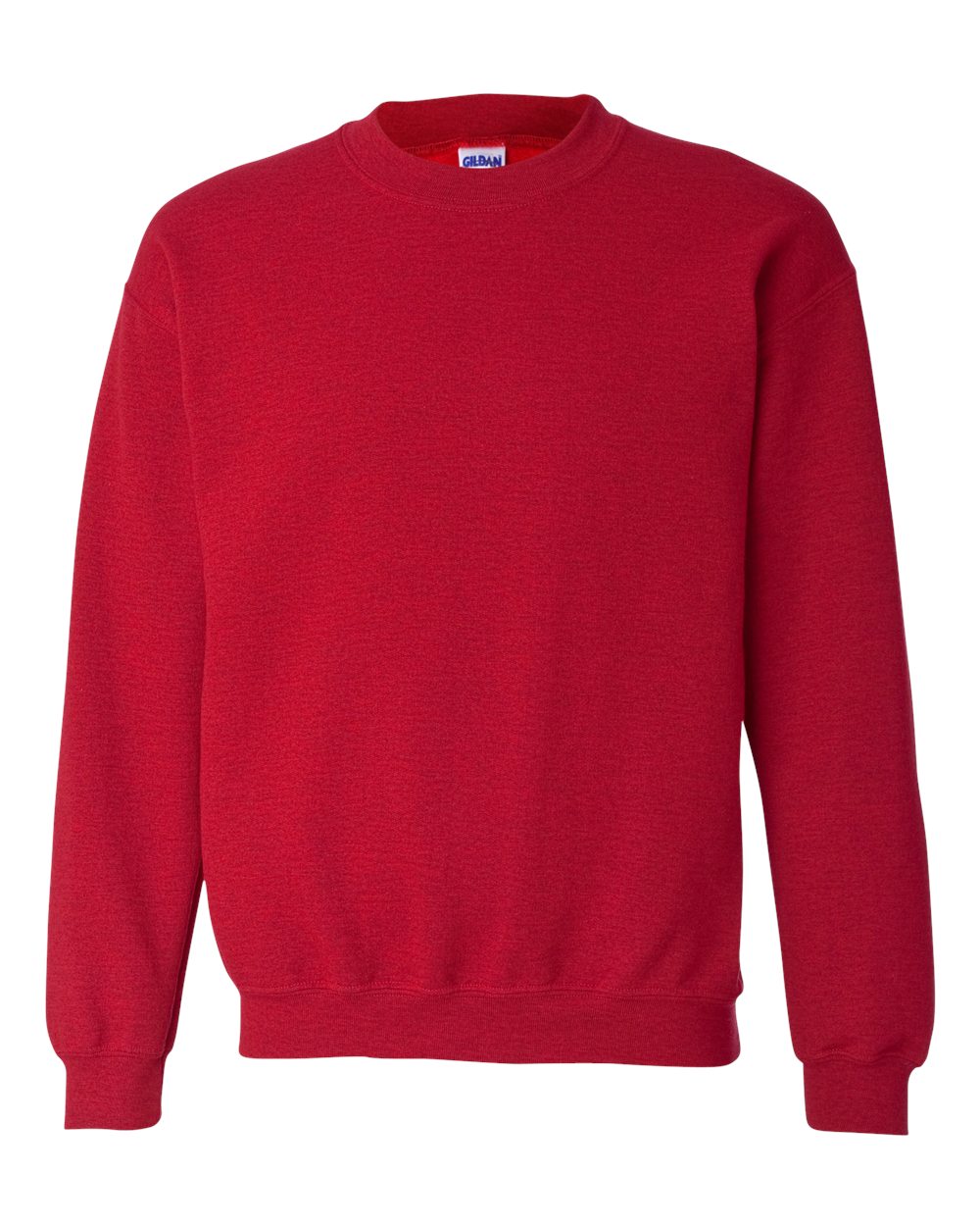 Gildan Heavy Blend Crewneck Sweatshirt 18000 in Antique Cherry Red