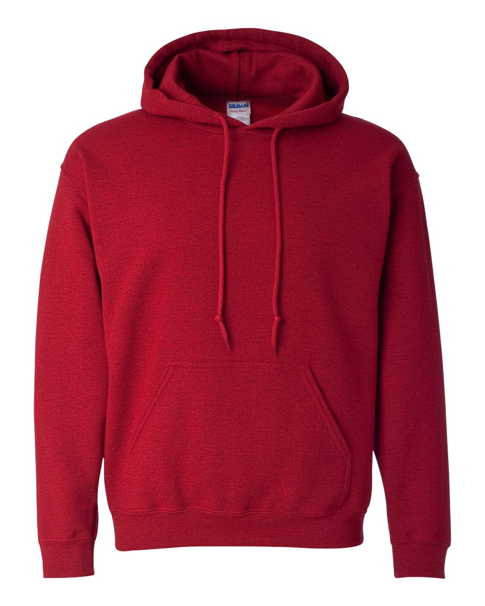 Gildan Heavy Blend Hooded Sweatshirt 18500 in Antique Cherry Red