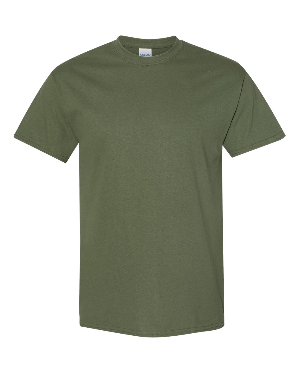 Gildan 5000B Heavy Cotton Youth T-Shirt in Military Green