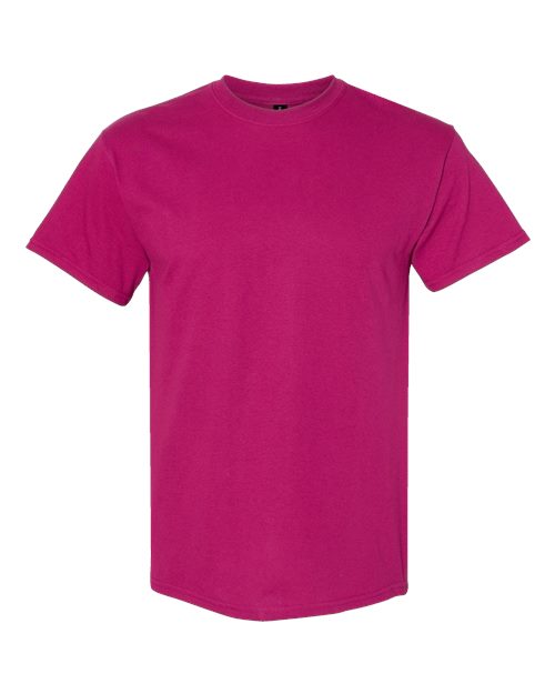 Gildan 5000 Heavy Cotton T-Shirt in Berry