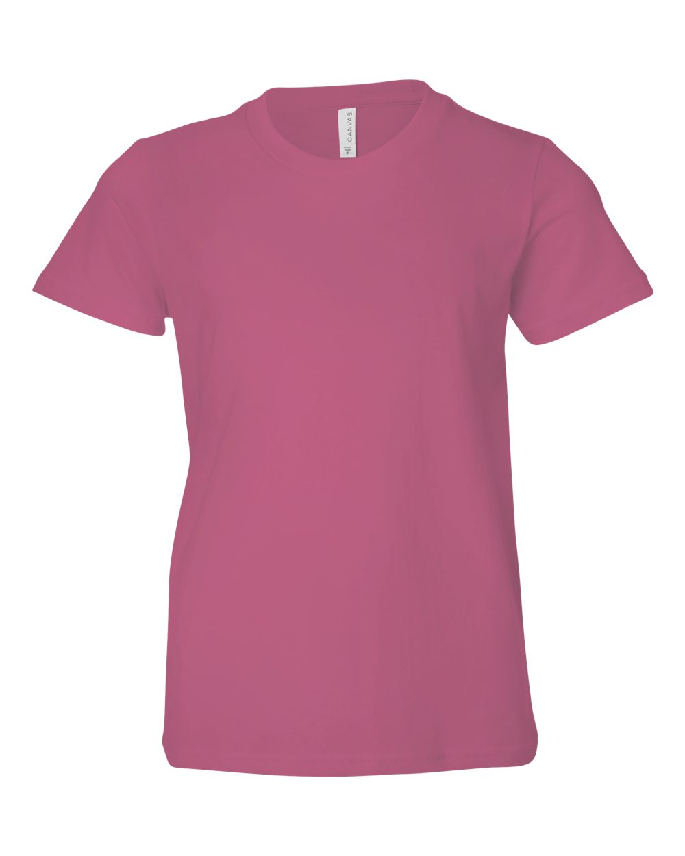 BELLA+CANVAS 3001Y Youth Jersey T-Shirt in Berry