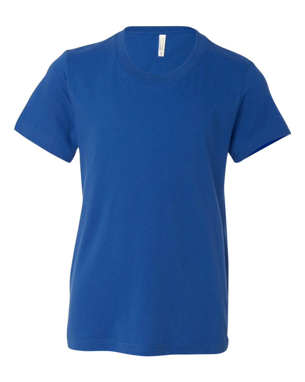 BELLA+CANVAS 3001Y Youth Jersey T-Shirt in True Royal