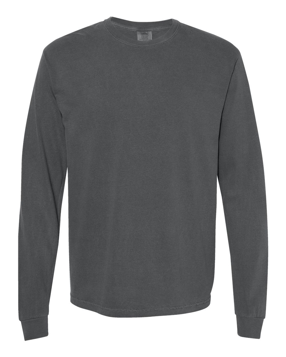 Comfort Colors 6014 Garment-Dyed Long Sleeve T-Shirt in Pepper