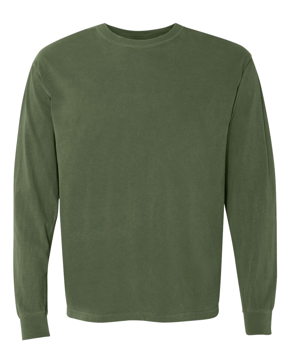 Comfort Colors 6014 Garment-Dyed Long Sleeve T-Shirt in Hemp