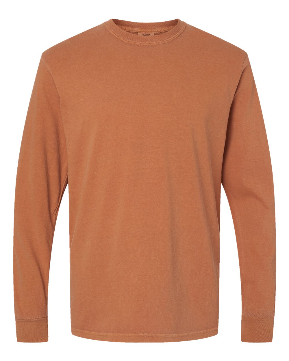 Comfort Colors 6014 Garment-Dyed Long Sleeve T-Shirt in Yam