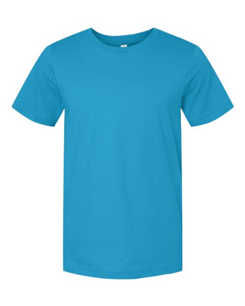BELLA+CANVAS 3001 Unisex Jersey T-Shirt in Aqua