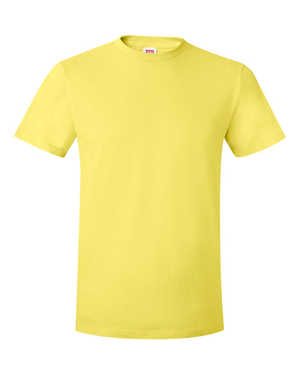 Hanes 4980 Perfect-T Ringspun T-Shirt in Yellow