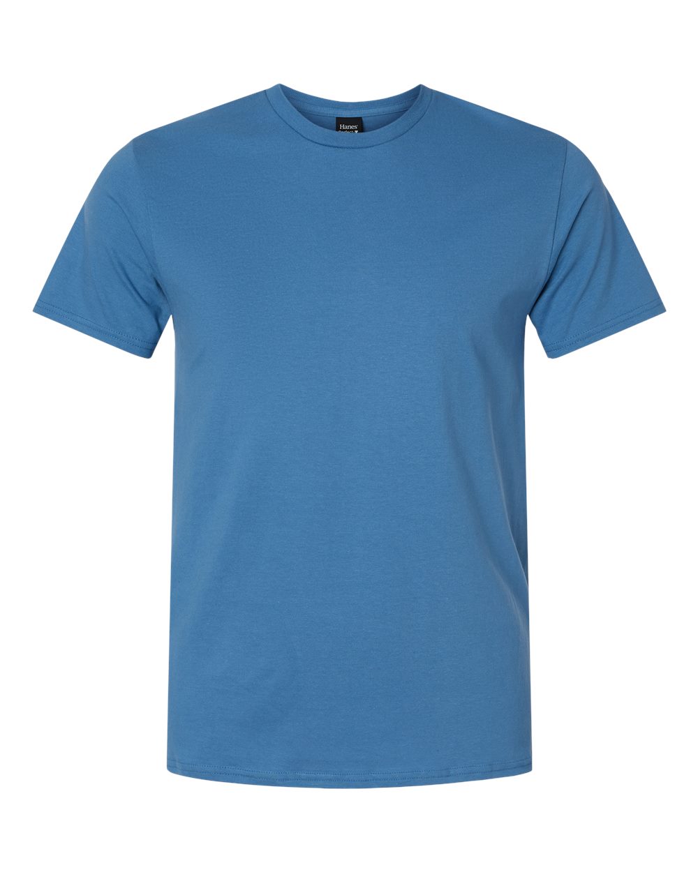 Hanes 4980 Perfect-T Ringspun T-Shirt in Denim Blue
