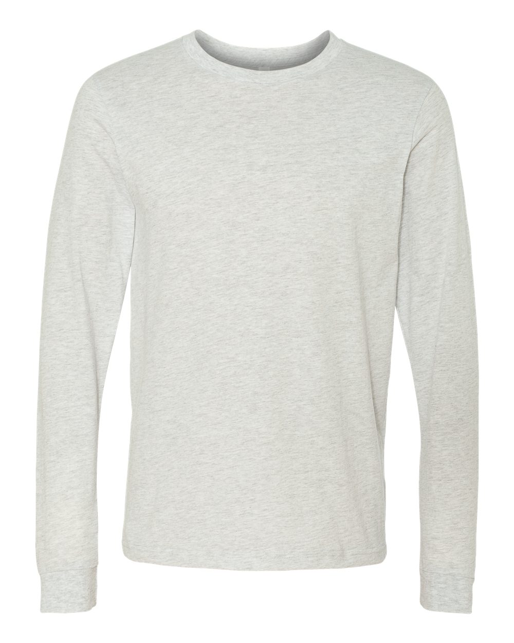 BELLA+CANVAS 3501 Jersey Long Sleeve T-Shirt in Ash