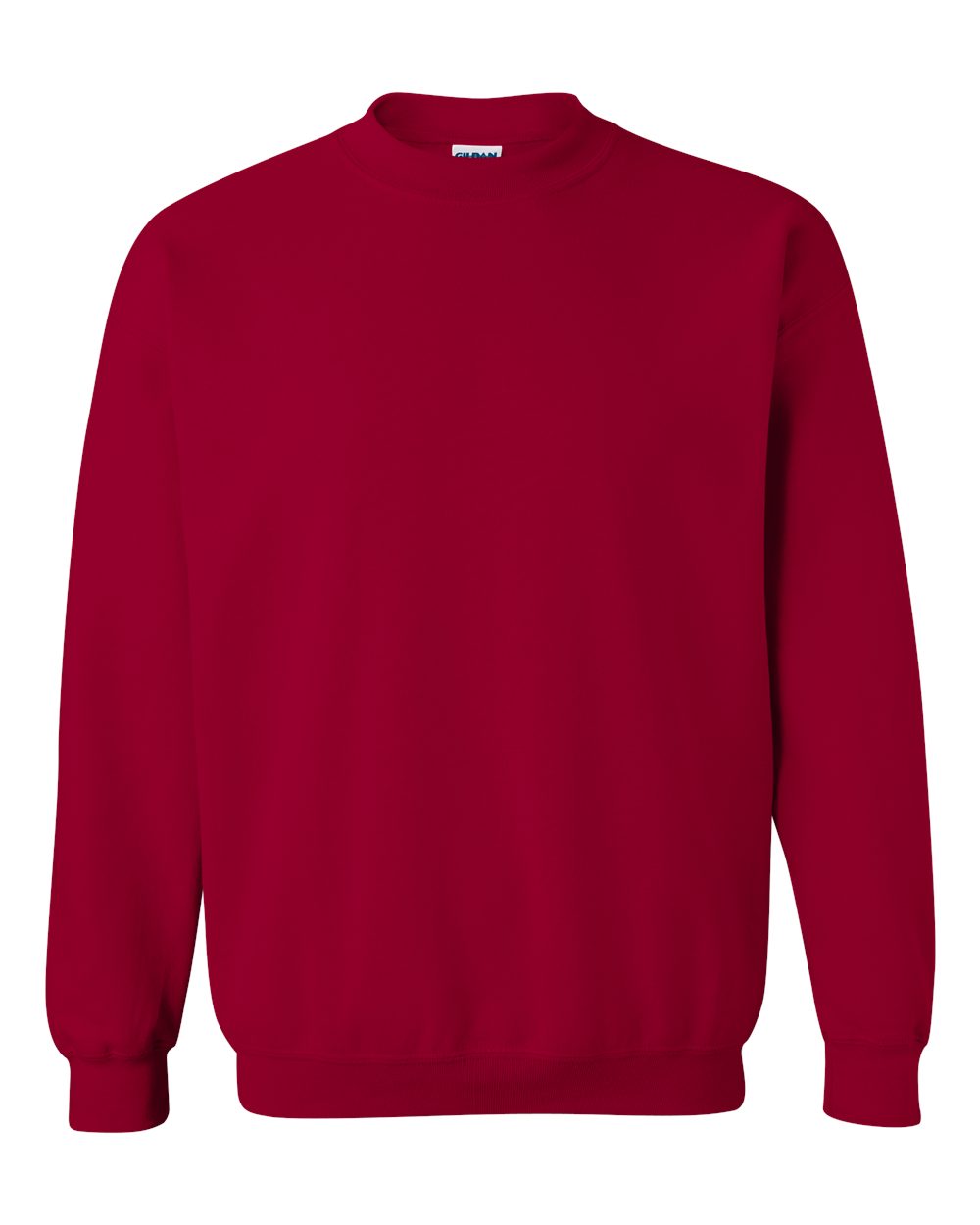 Gildan Heavy Blend Crewneck Sweatshirt 18000 in Cardinal Red