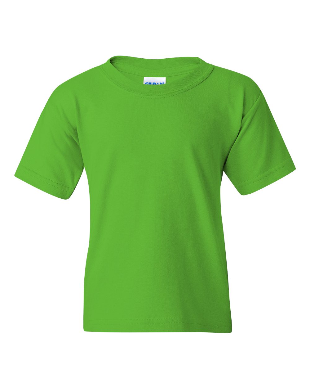 Gildan 5000B Heavy Cotton Youth T-Shirt in Electric Green