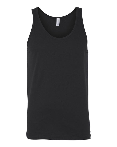 BELLA+CANVAS 3480 Unisex Jersey Tank in Black