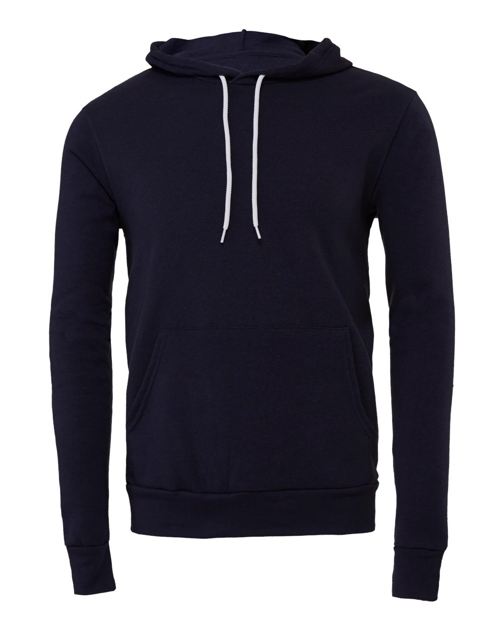 BELLA+CANVAS Sponge Fleece Pullover Hoodie 3719 in Navy