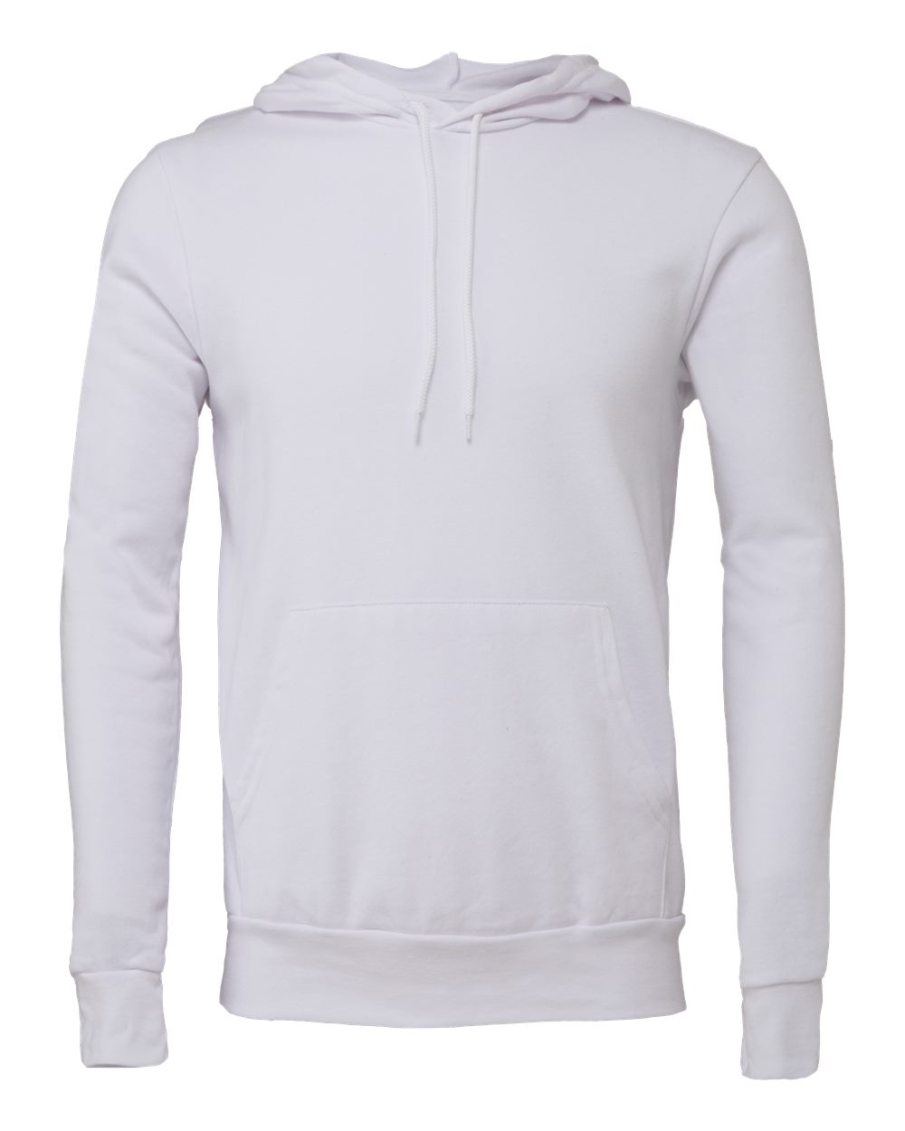 BELLA+CANVAS Sponge Fleece Pullover Hoodie 3719 in White