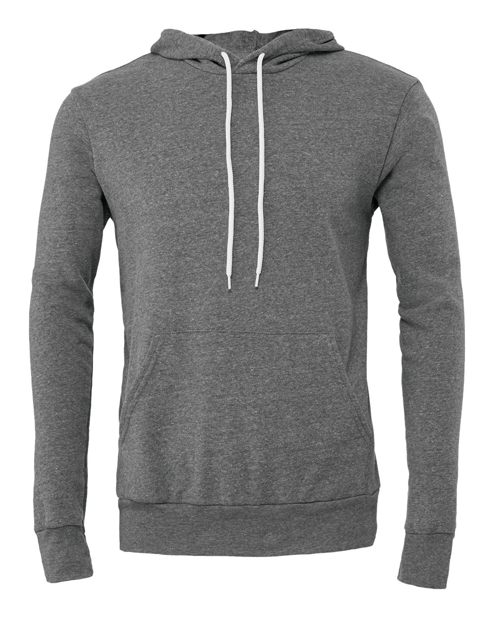 BELLA+CANVAS Sponge Fleece Pullover Hoodie 3719 in Deep Heather