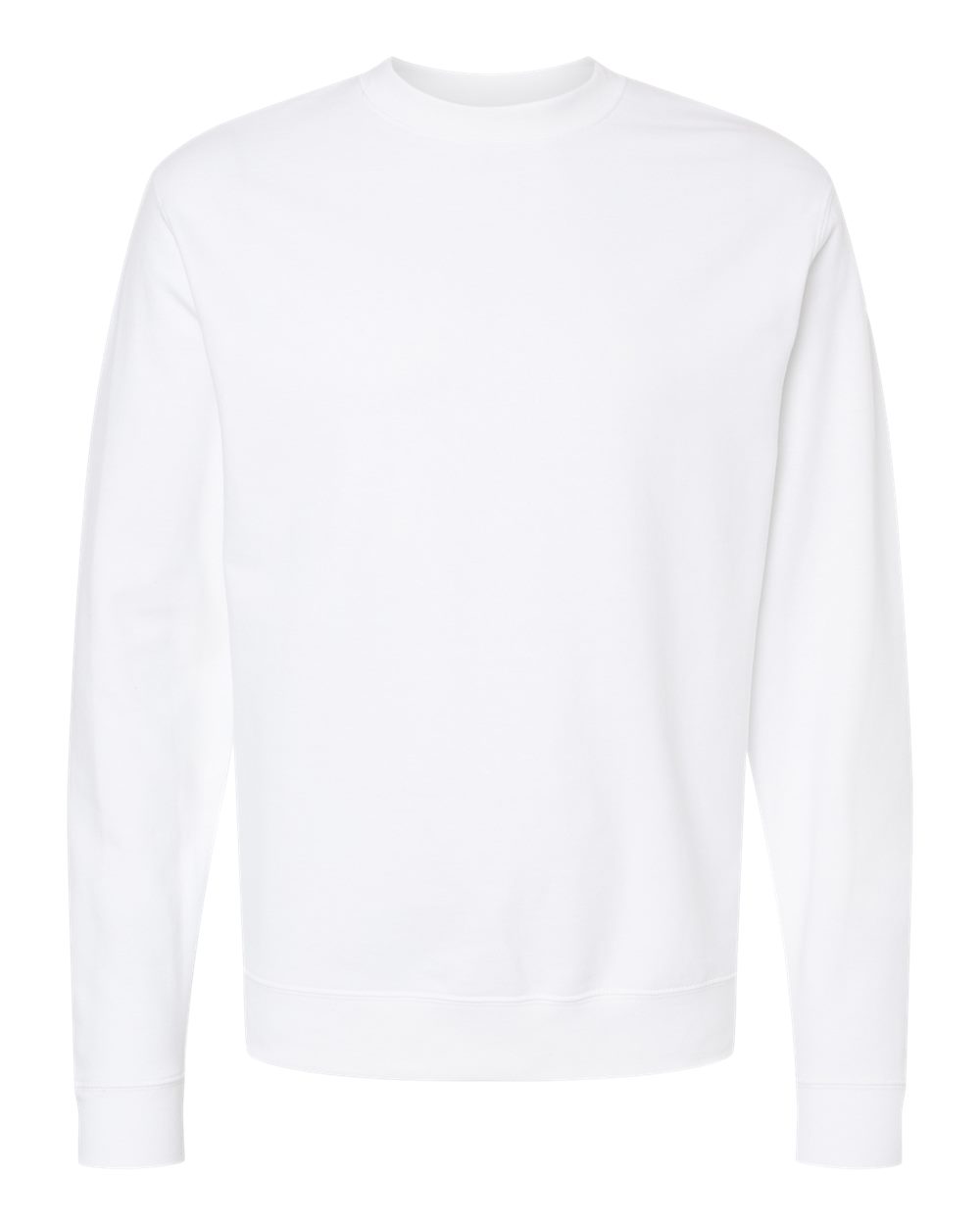 Independent Trading Co. Midweight Crewneck Sweatshirt SS3000 in White