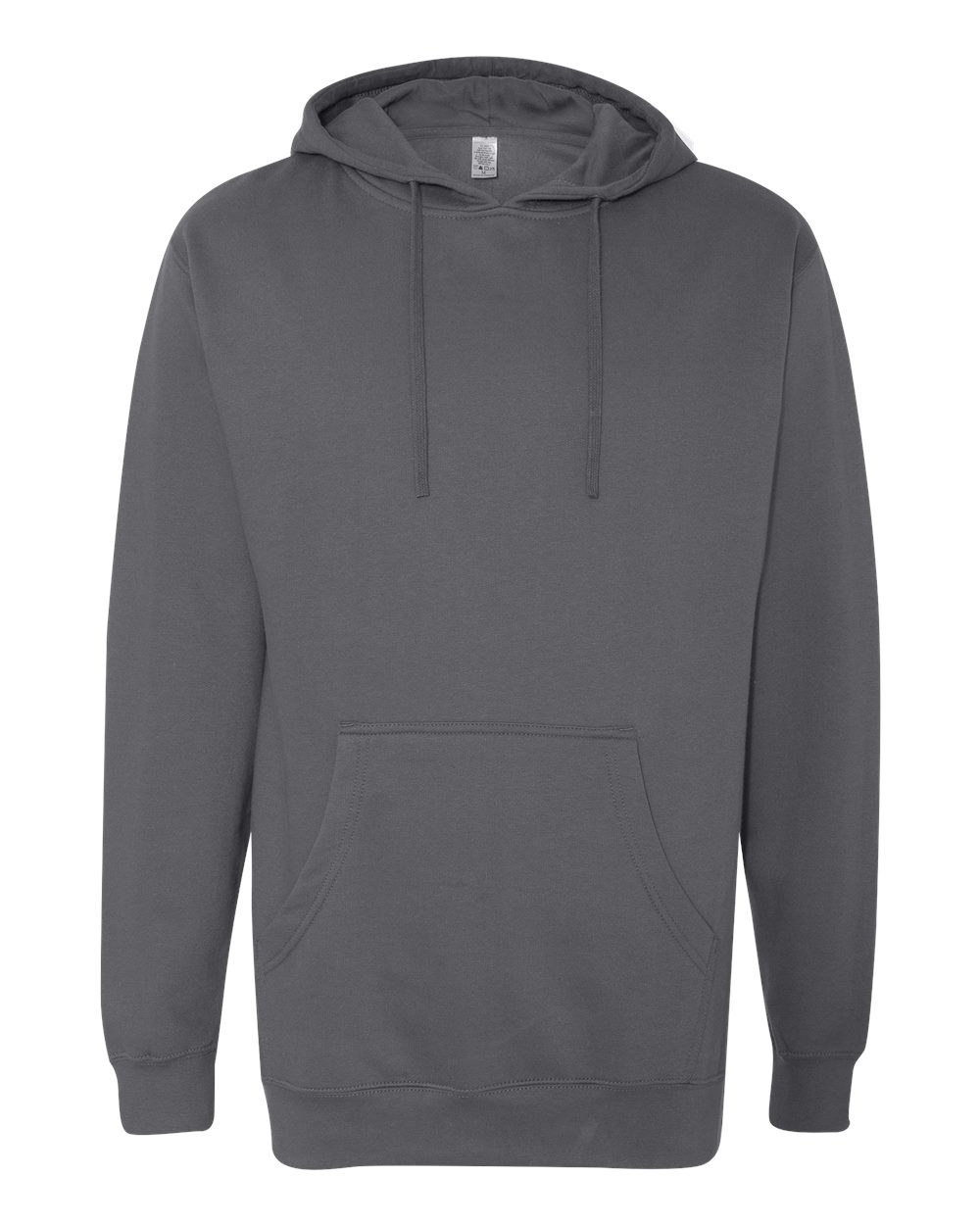 Independent Trading Co. Midweight Hooded Sweatshirt SS4500 in Charcoal