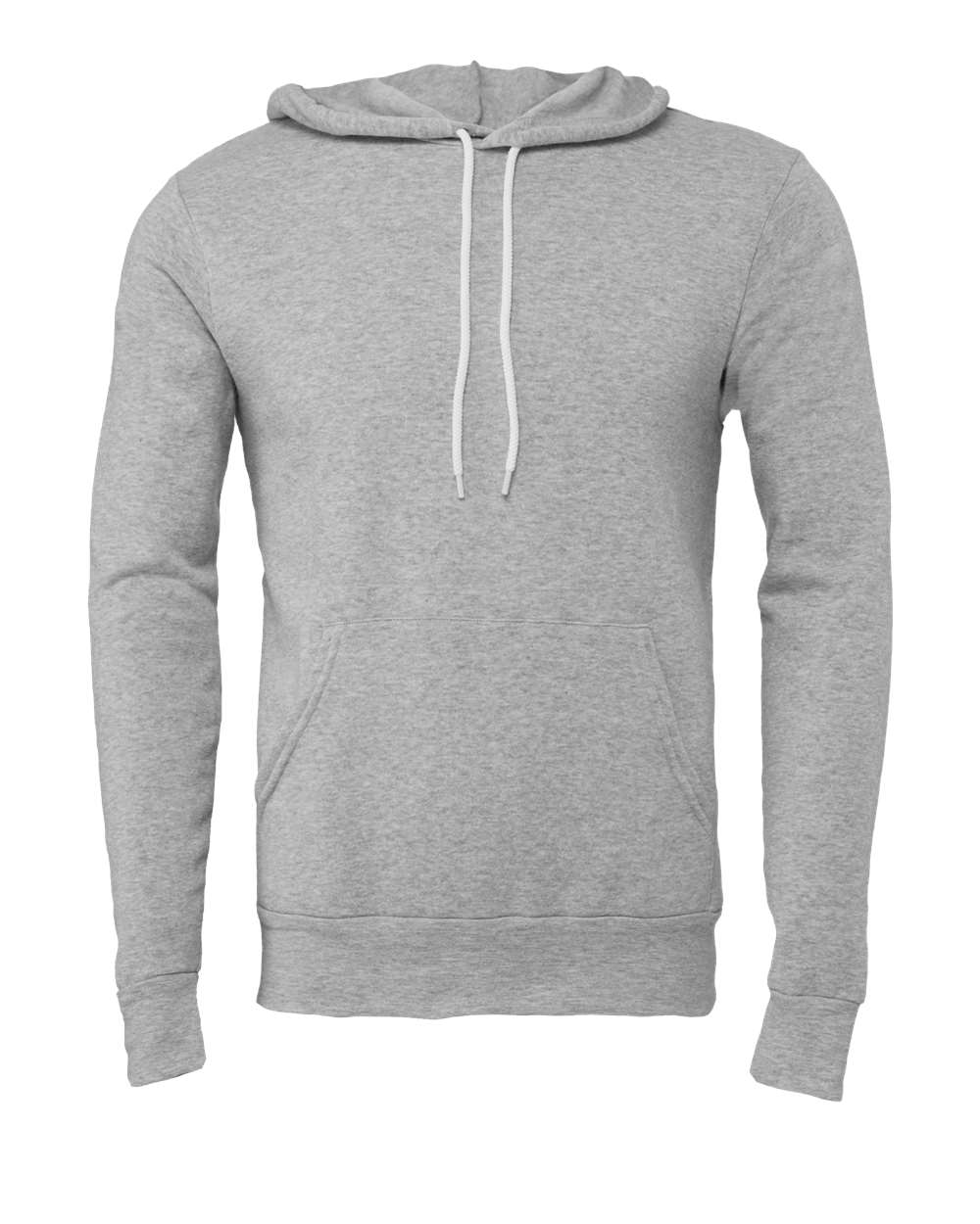 BELLA+CANVAS Sponge Fleece Pullover Hoodie 3719 in Athletic Heather