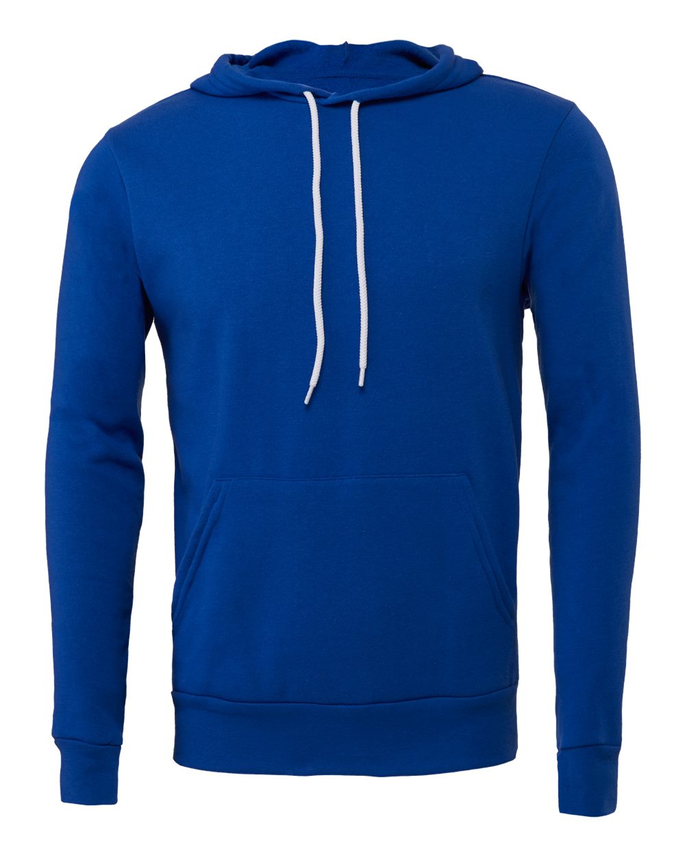 BELLA+CANVAS Sponge Fleece Pullover Hoodie 3719 in True Royal