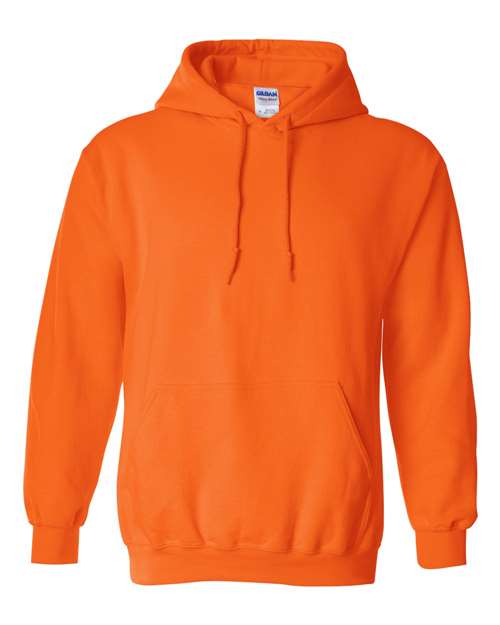 Gildan 18500 hooded sweatshirt in Safety Orange