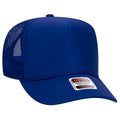 OTTO 39-165 5 Panel High Crown Mesh Back Trucker Hat