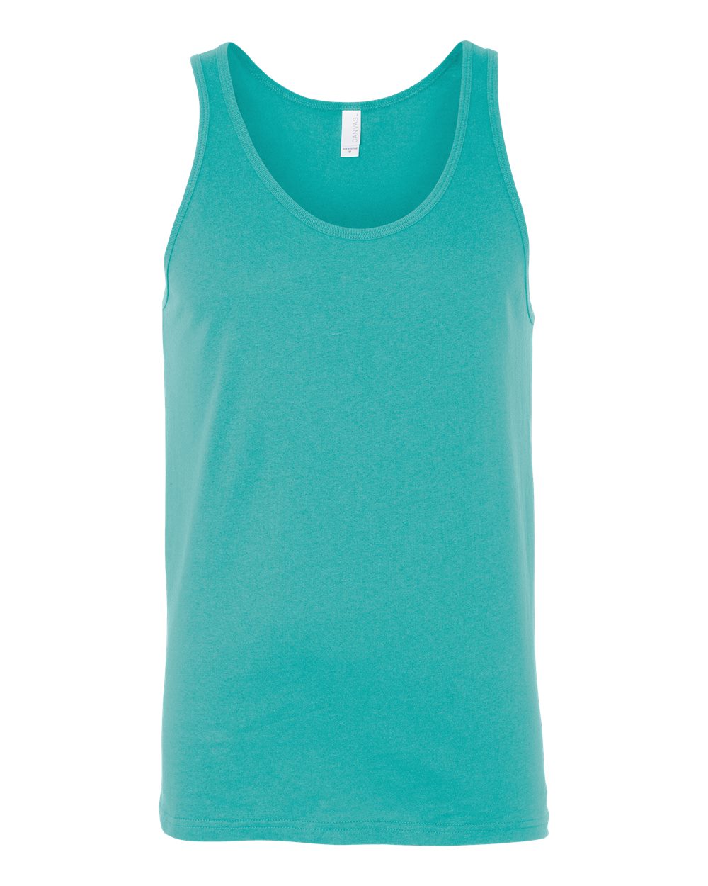 BELLA+CANVAS 3480 Unisex Jersey Tank in Teal
